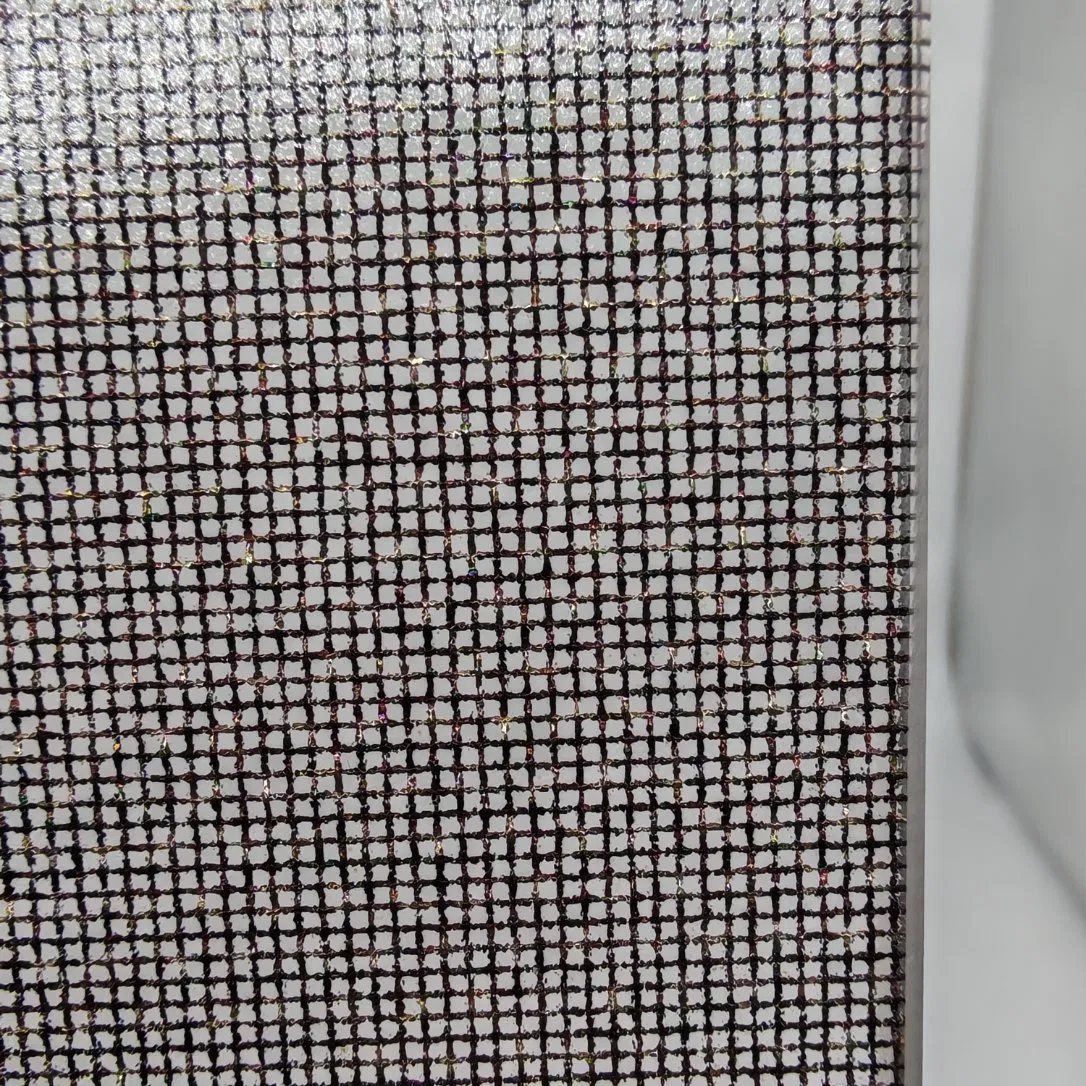 Rainbow Iridescent Decorative Laminated Glass Color-Shifting for Backsplash/Partition/Window