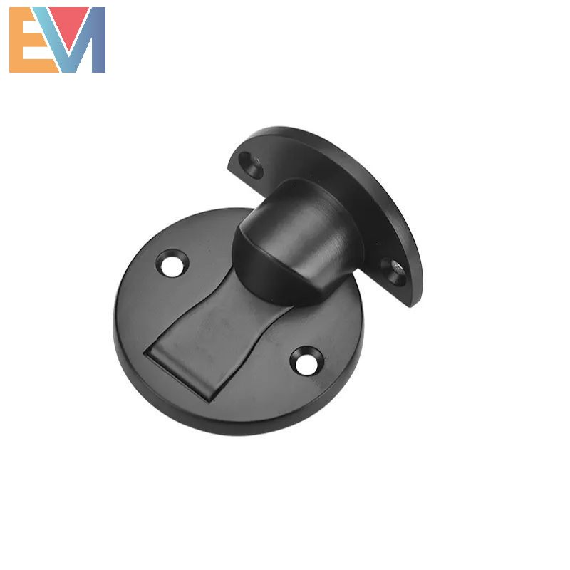 Modern Stainless Steel Magnetic Door Stopper Hidden Toilet Glass Door Stop Furniture Hardware for Hotels