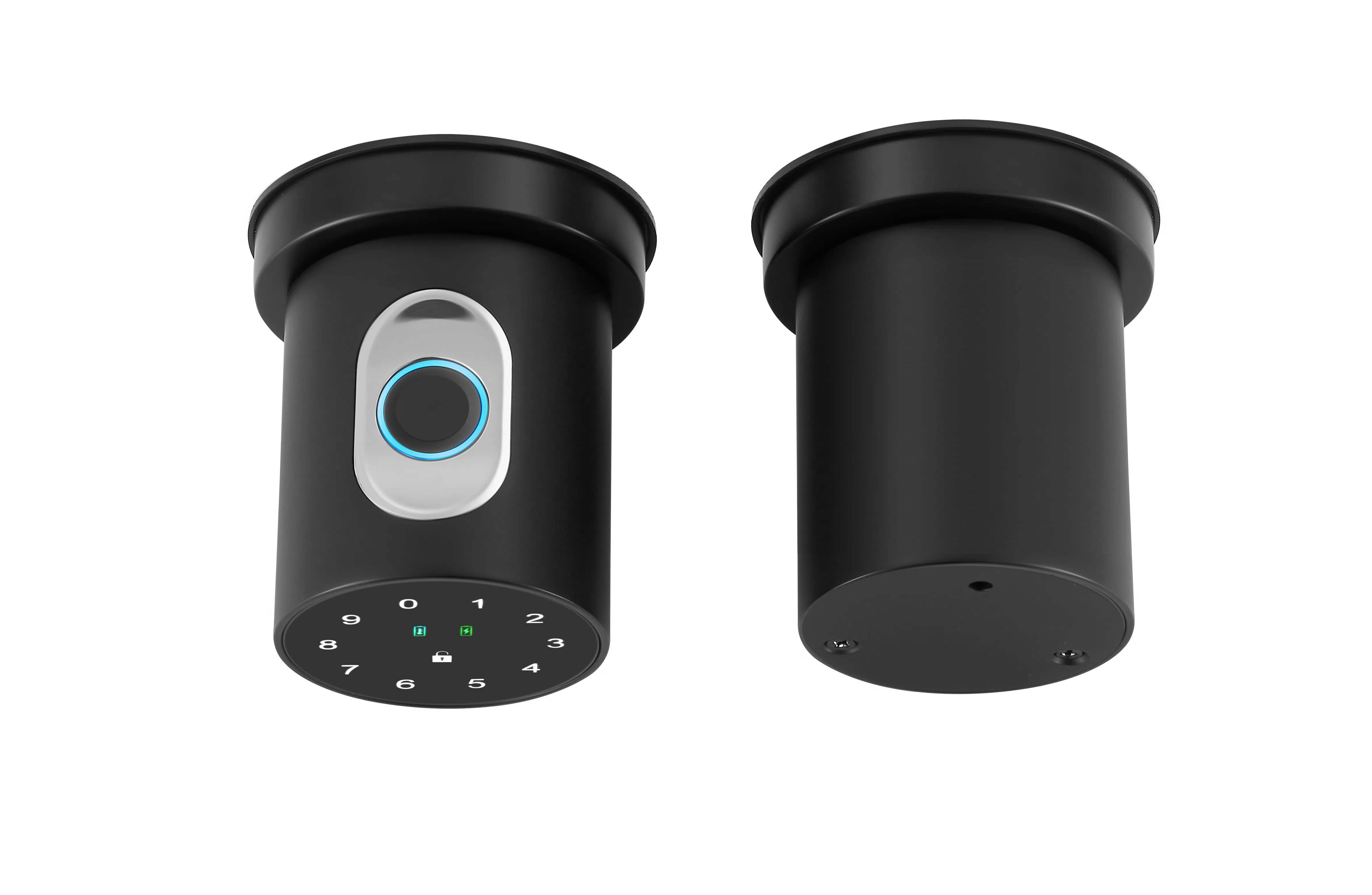 Tuya APP Smart Indoor Round Knob Fingerprint Smart Door Lock