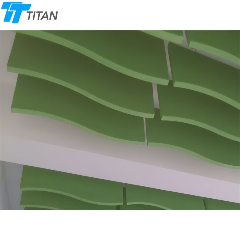Acoustic Soundproof Ceiling Tiles Fiberglass Panel for Office