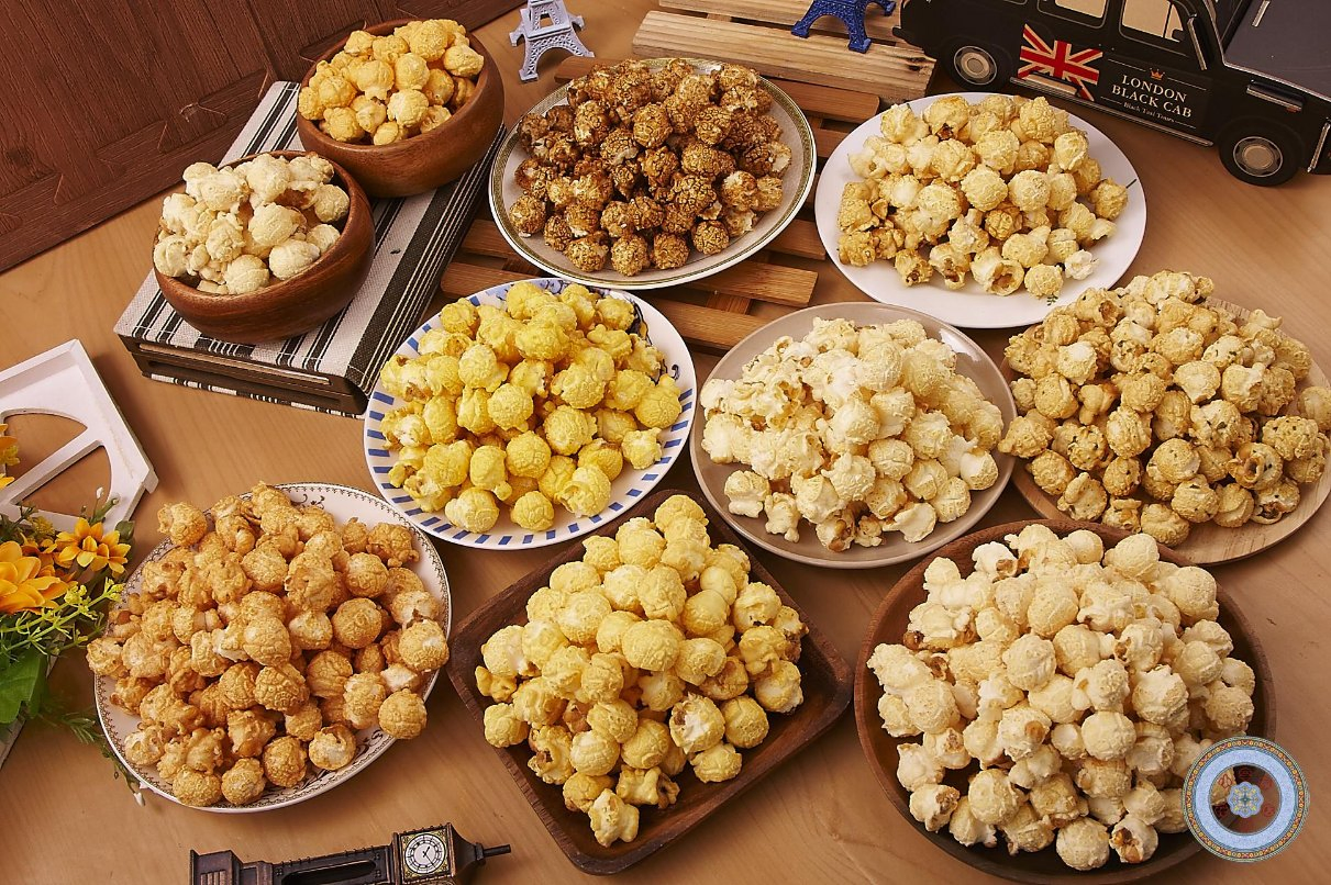 Caramel Popcorn Machine