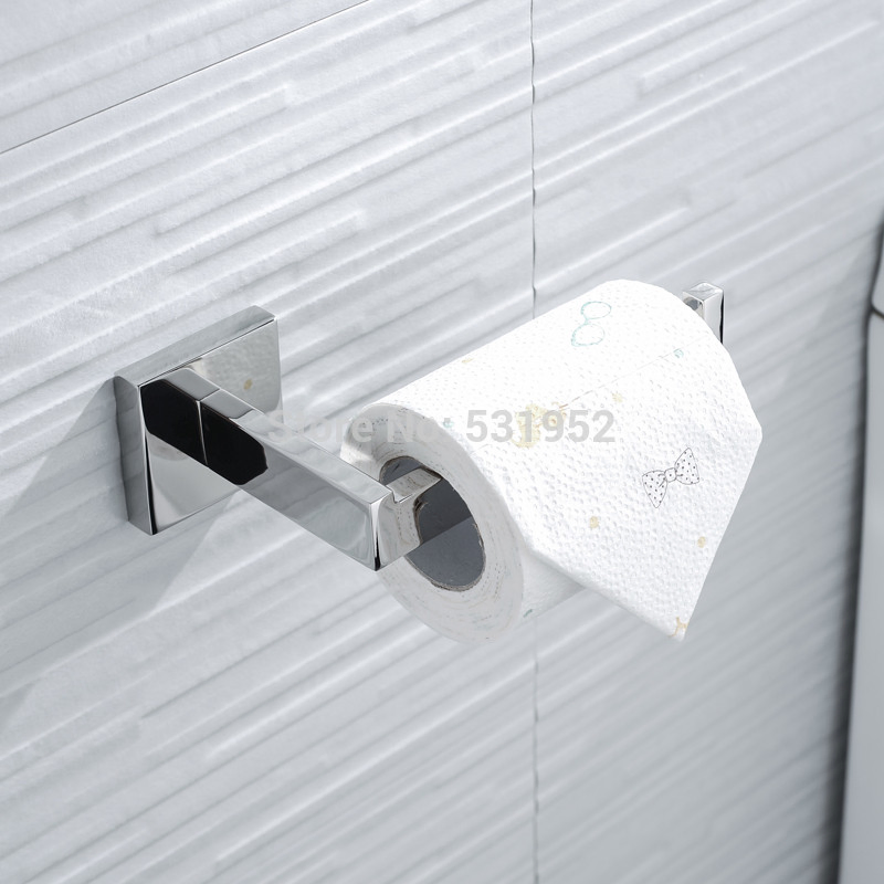 Stainless Steel Bathroom Hardware Set Mirror Polished Bathroom Accessories
