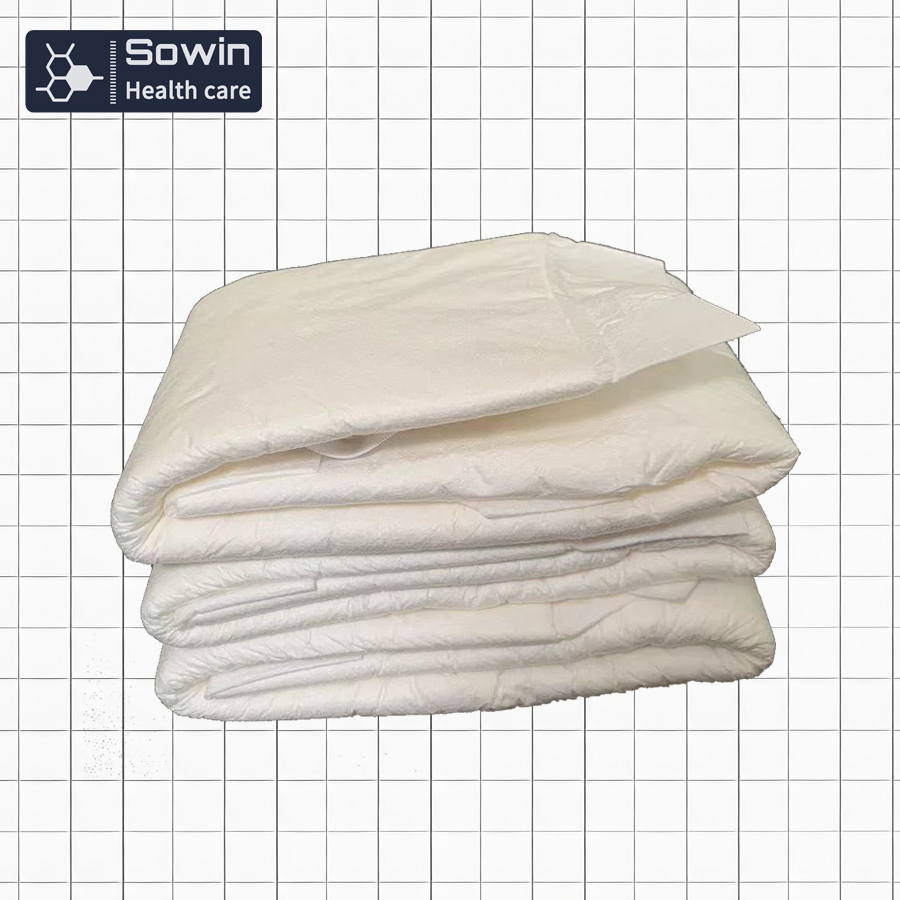 Disposable Incontinence Products Elastic Band Adult Diaper for Summer