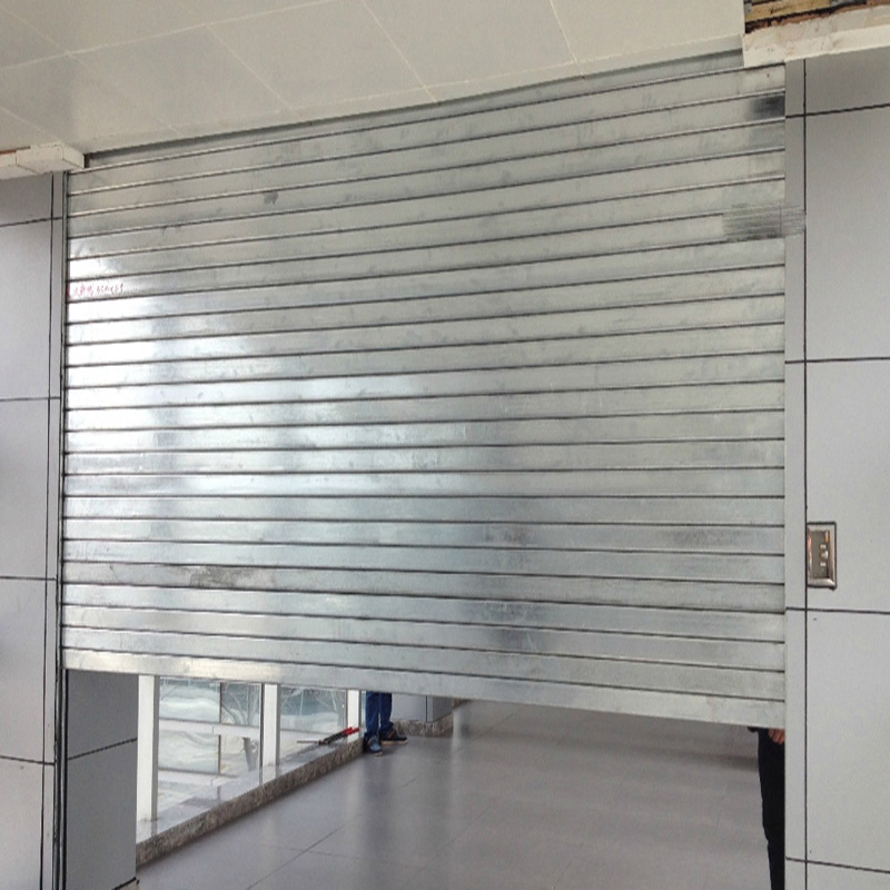 Customized Fire Rated Door Composite Steel Fireproof Rolling Shutter Door