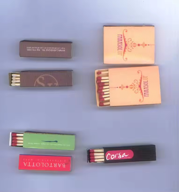Vibrant Waterproof Windproof Matches for Camping and Survival