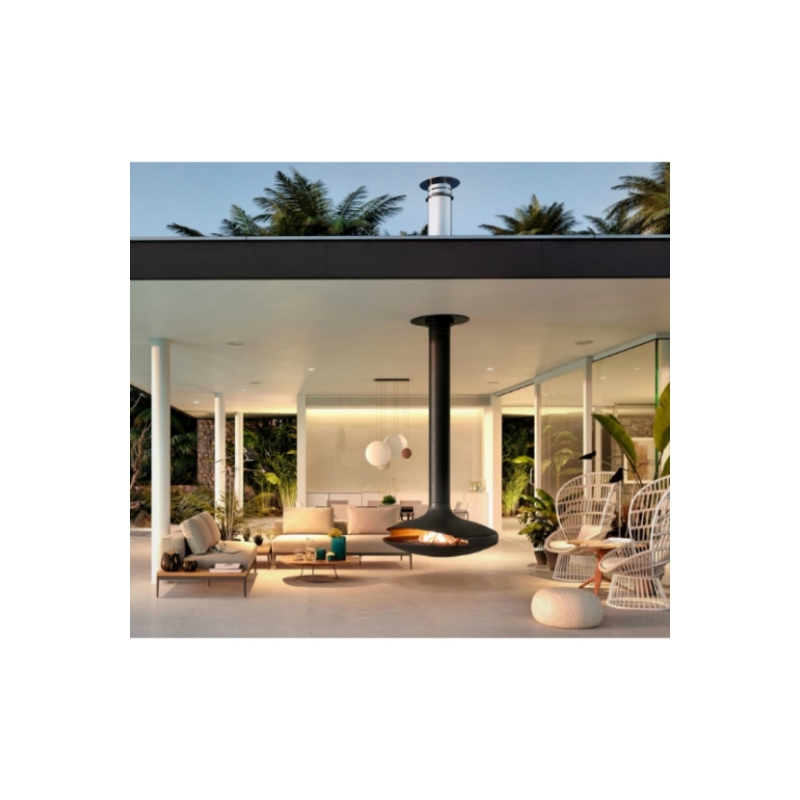 High Quality Customizable Hanging Fireplace Wood-Burning Stove