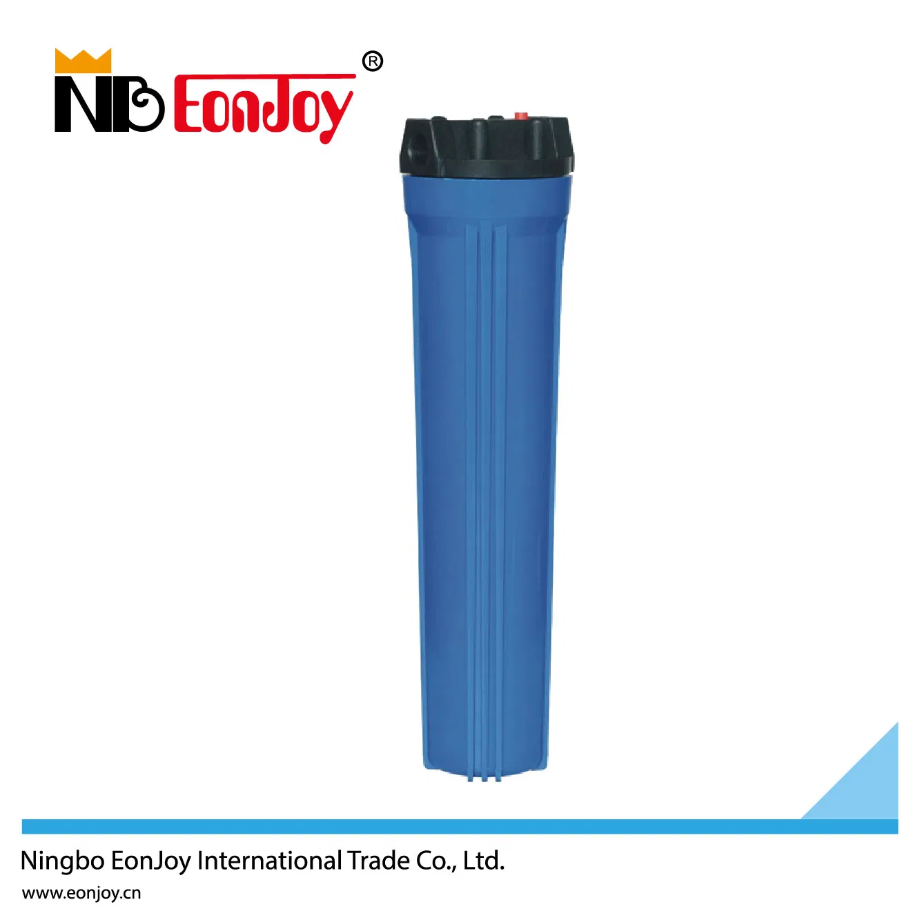 20" Slim Blue Water Filter Housing