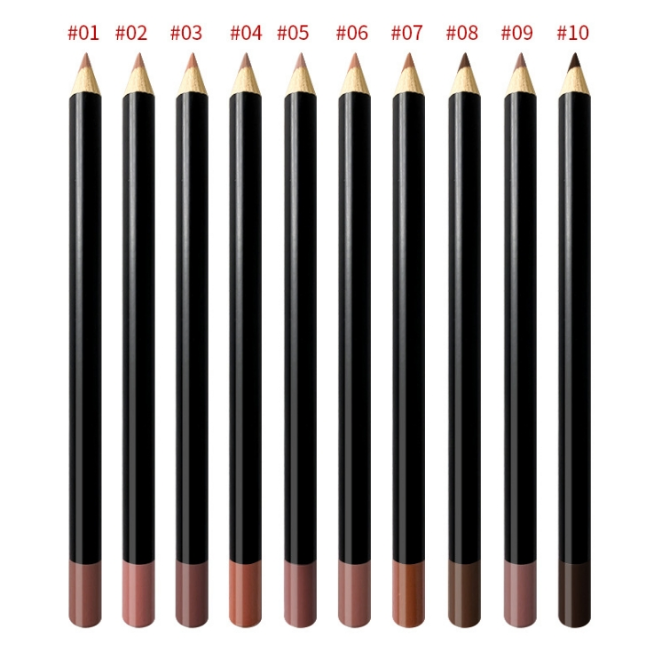 Private Label Black Lip Liner 20 Colors Hot-Selling