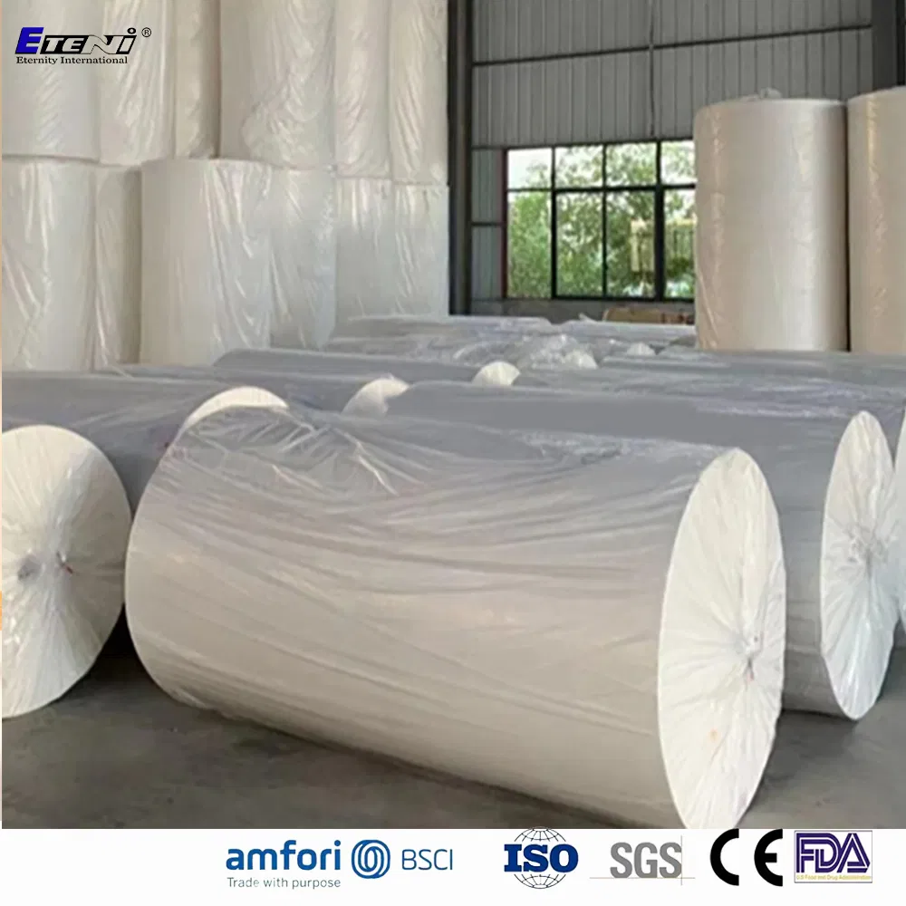 Bamboo Pulp Paper Jumbo Roll Raw Material Tissue Paper