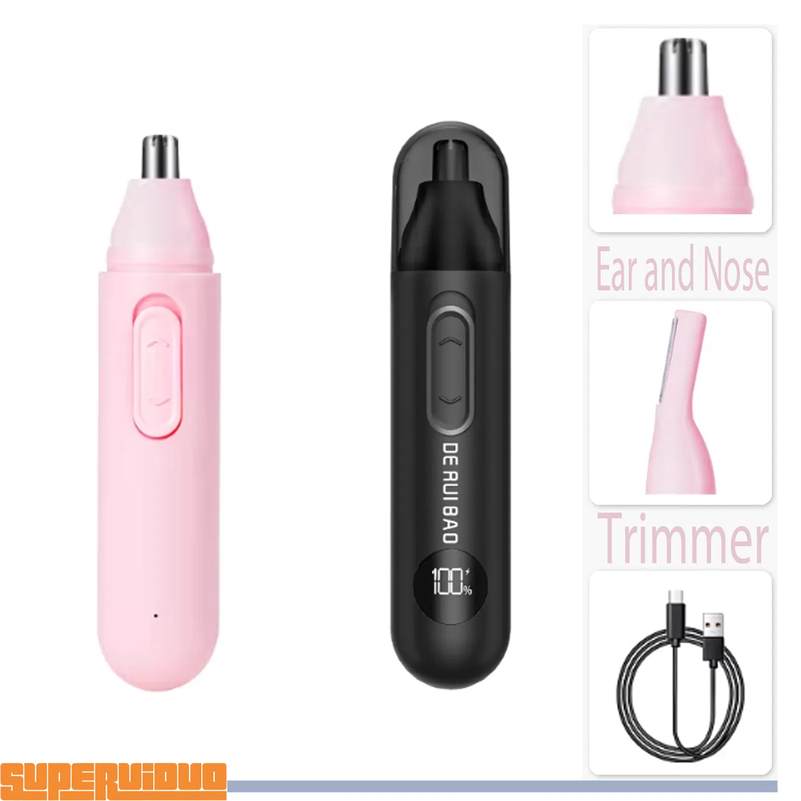 Precision Engineered Facial Detail Care Nose Hair Trimmer