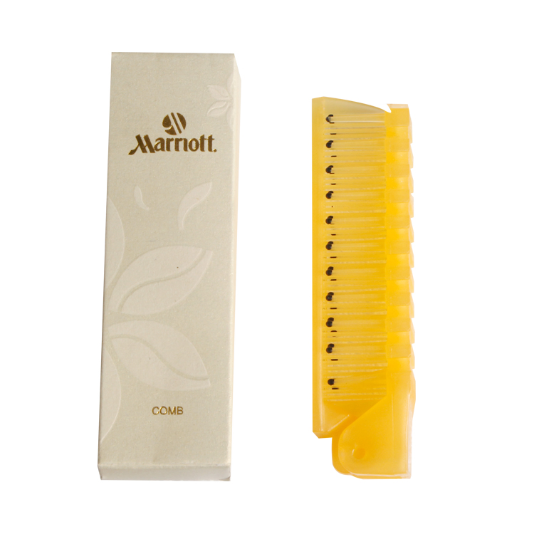 Various Styles of Beautiful Foldable Plastic Hair Comb Brush