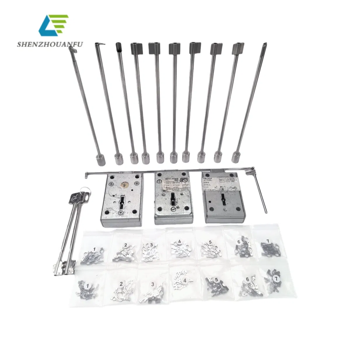 Professional Cawi Safe Lock Picking Tool for 8-Pin & 10-Pin Locks One Tool Dual Use Low-Difficulty Operation