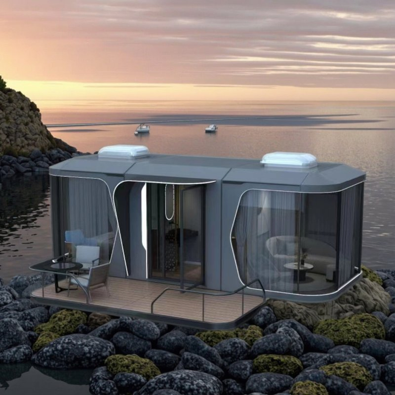 Modern Design Space-Saving Capsule Dwelling Units for Warehouse Villa House and Apartment Reliable Factory-Direct Supply