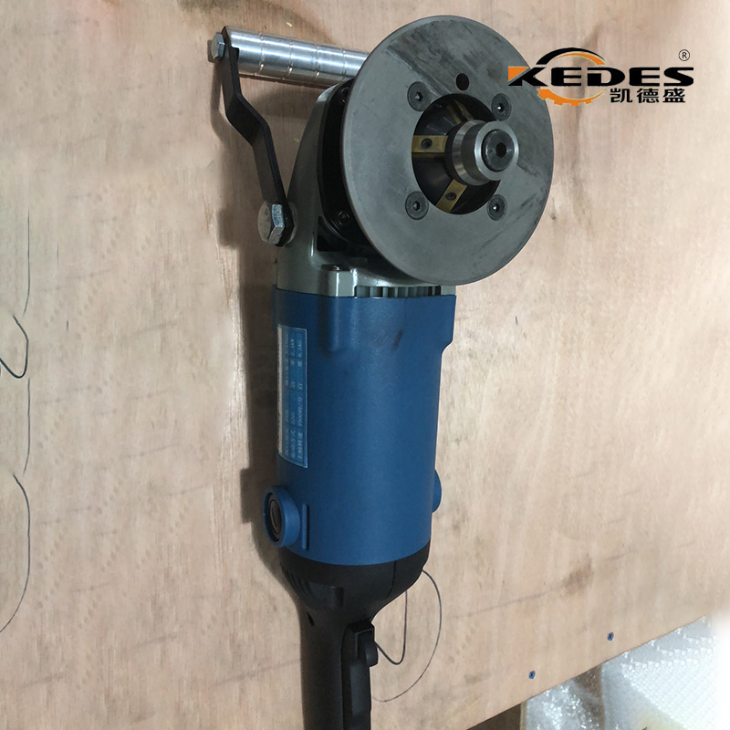 Portable Steel Plate Beveling Machine for Curved Tubes and Curved Bevel