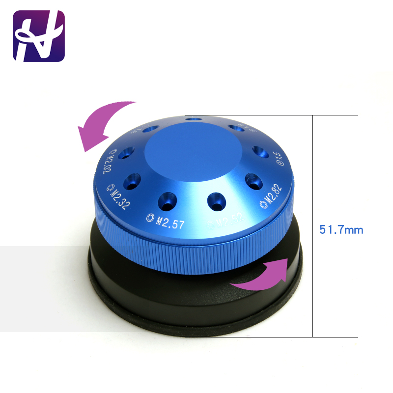 Screwdriver Set with 9 PCS Aluminum Screwdrivers