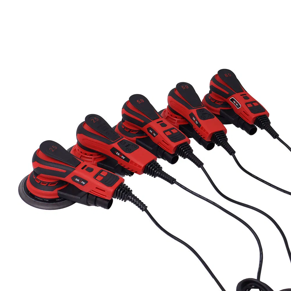 Custom Electric Random Brushless Orbital Sander Eccentric 2.5mm/5.0mm/8.0mm with 125mm/150mm Backing Pad