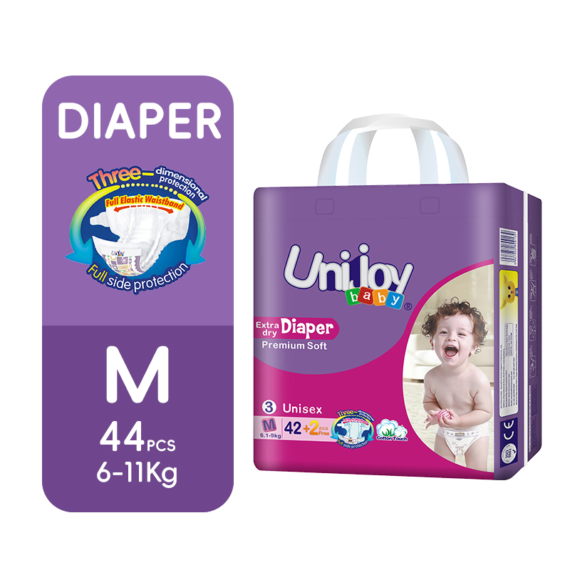 Одноразовые подгузники Unijoy Super Dry для детей 0-36 месяцев