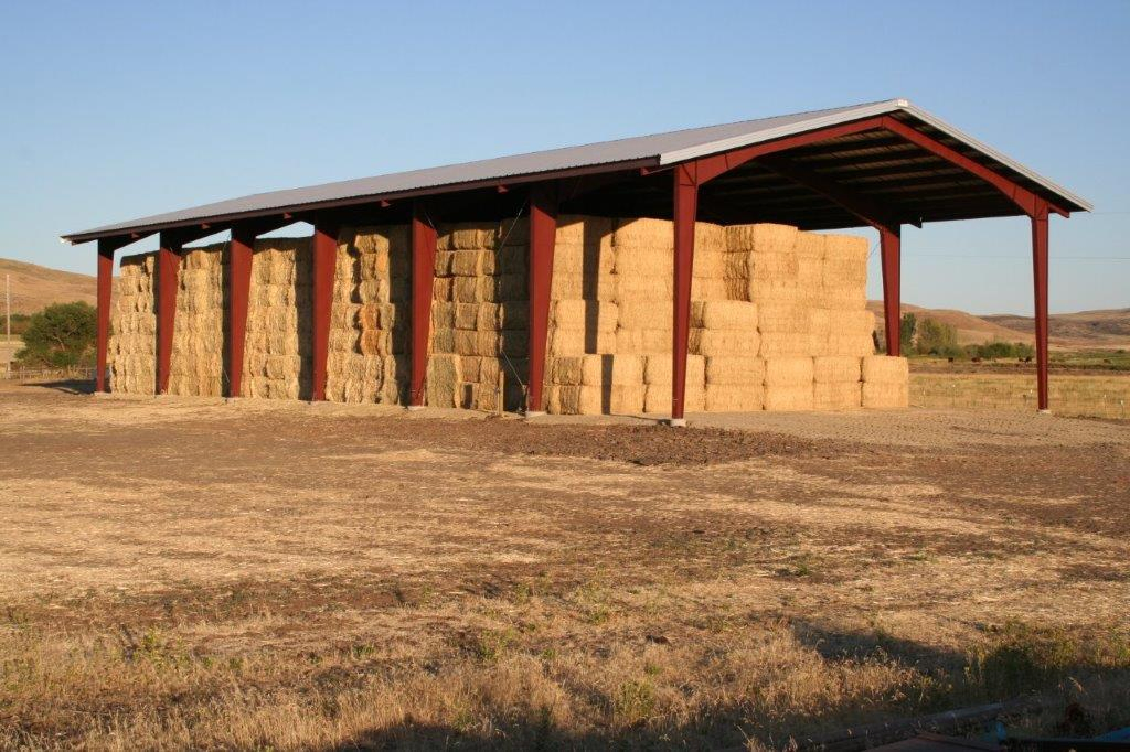 Good Quality Prefabricated Light Steel Frame Structure Barn Building Garage Storage Shed