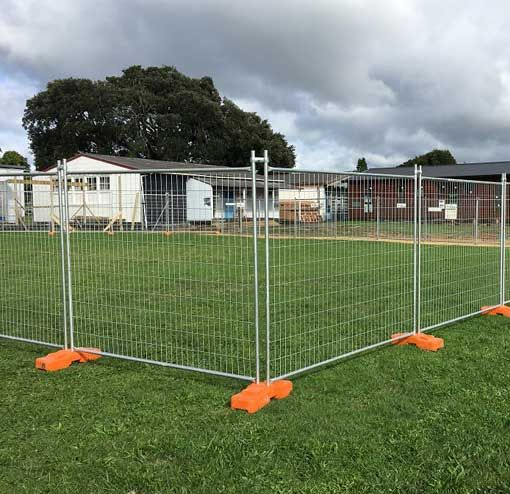 Durable Carbon Steel Temporary Fencing for Construction and Events