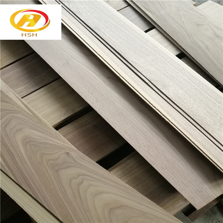 2.0 mm Sliced Sawn Top Layer Lamella American Walnut Veneer Lamella Floor for Engineered Flooring