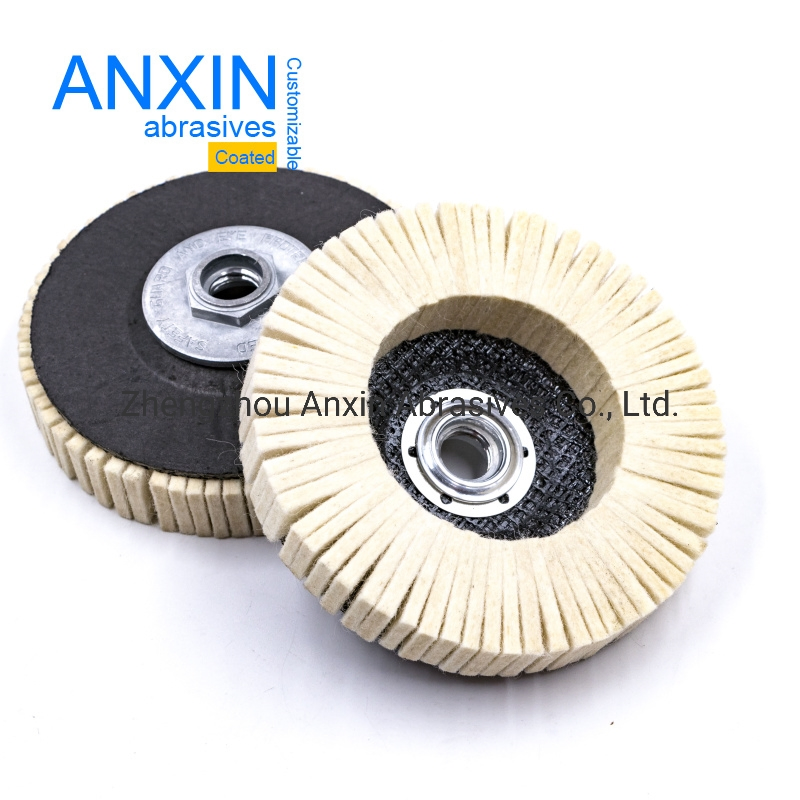 4.5"*7/8" Vertical Felt Polishing Flap Disc