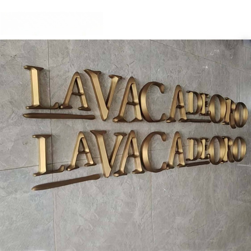 Business Logo LED Solid Acrylic Backlit Sign Outdoor Illuminated Signage