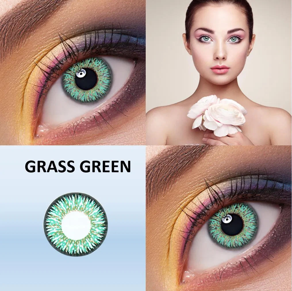 Lenses for Colored Eyes 14.2 mm Contact Lenses Eye Lens Color Contact Natural Lenses Without Diopters