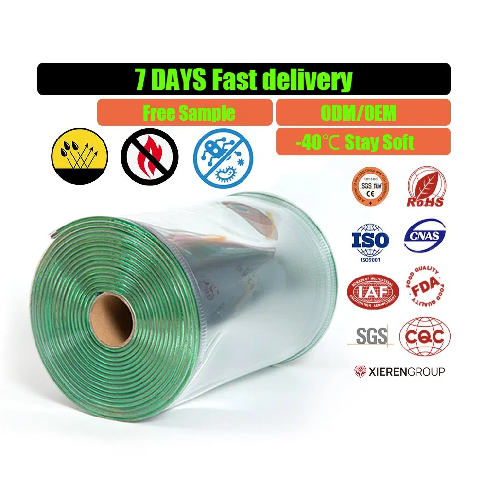 Xieren Good Selling Plastic Strip Door Curtain Transparent Durable Sheet Price