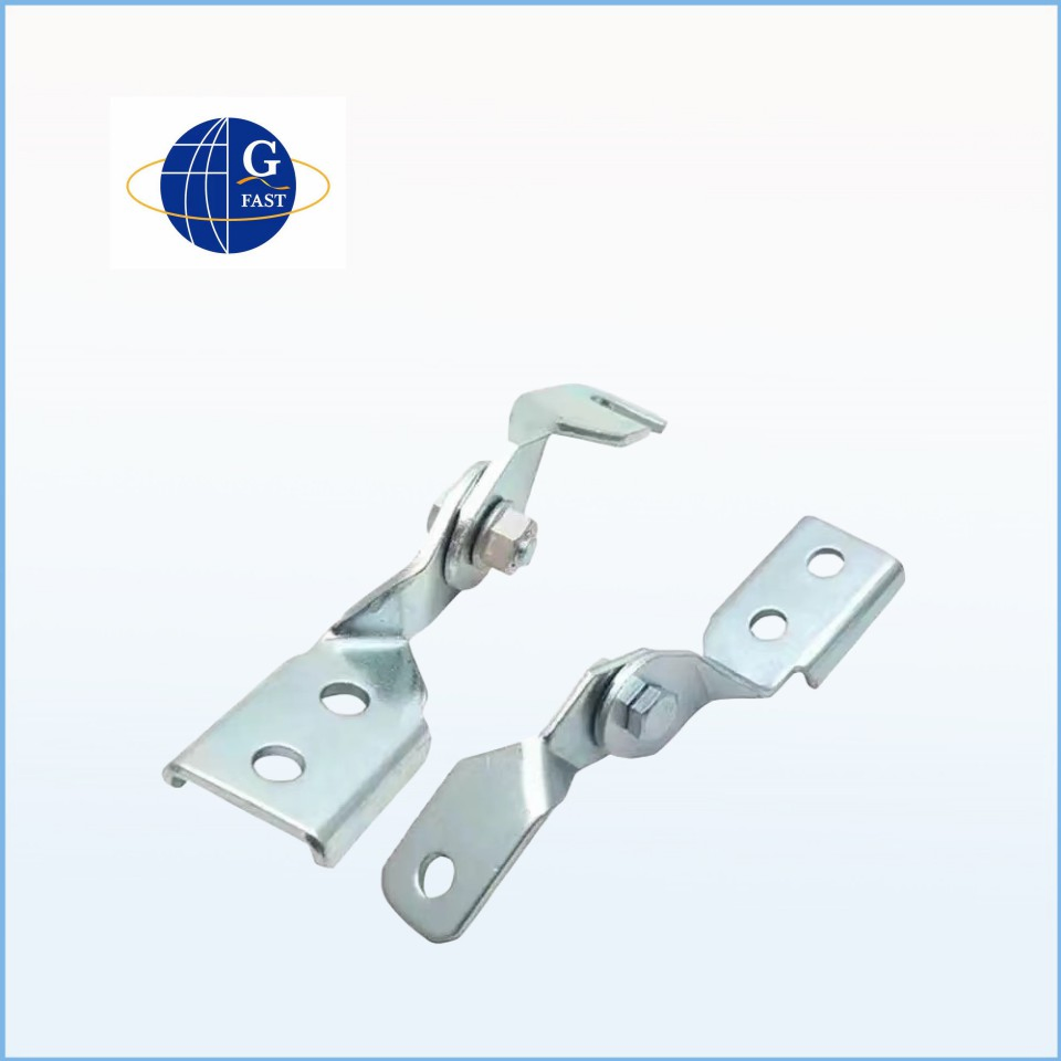 Zinc Plated 3 Hole Adjustable Anti-Seismic Ab Hinge