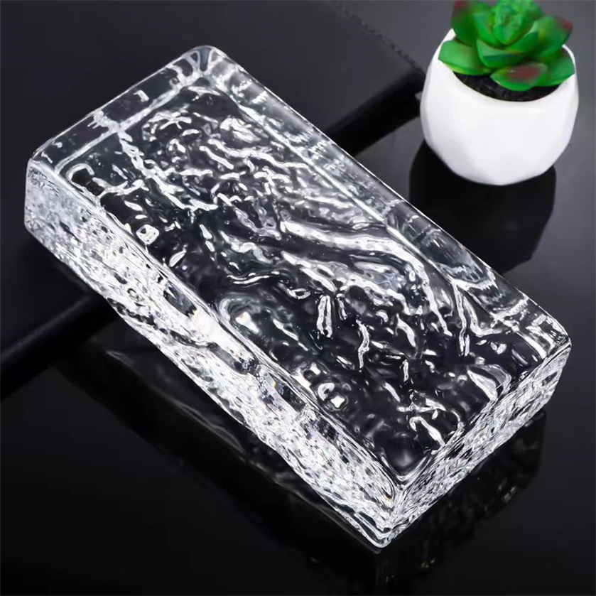 Different Color Art Design Glass Bricks for Building Indoor Wall Decoration Materials