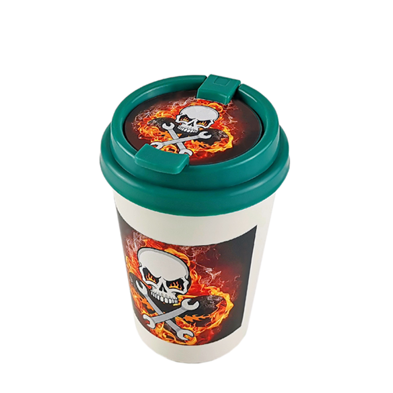 Mini Car Trash Can Portable Lid for Car Cup Holder Home Office and Travel