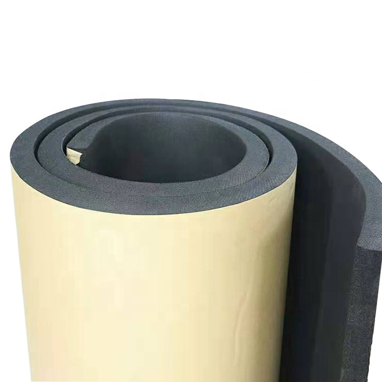 with Self-Adhesive/Aluminum Foilr Multi-Function Soundproof & Fireproof Rubber Foam Insulate Thermal Insulation Insulator Sheets