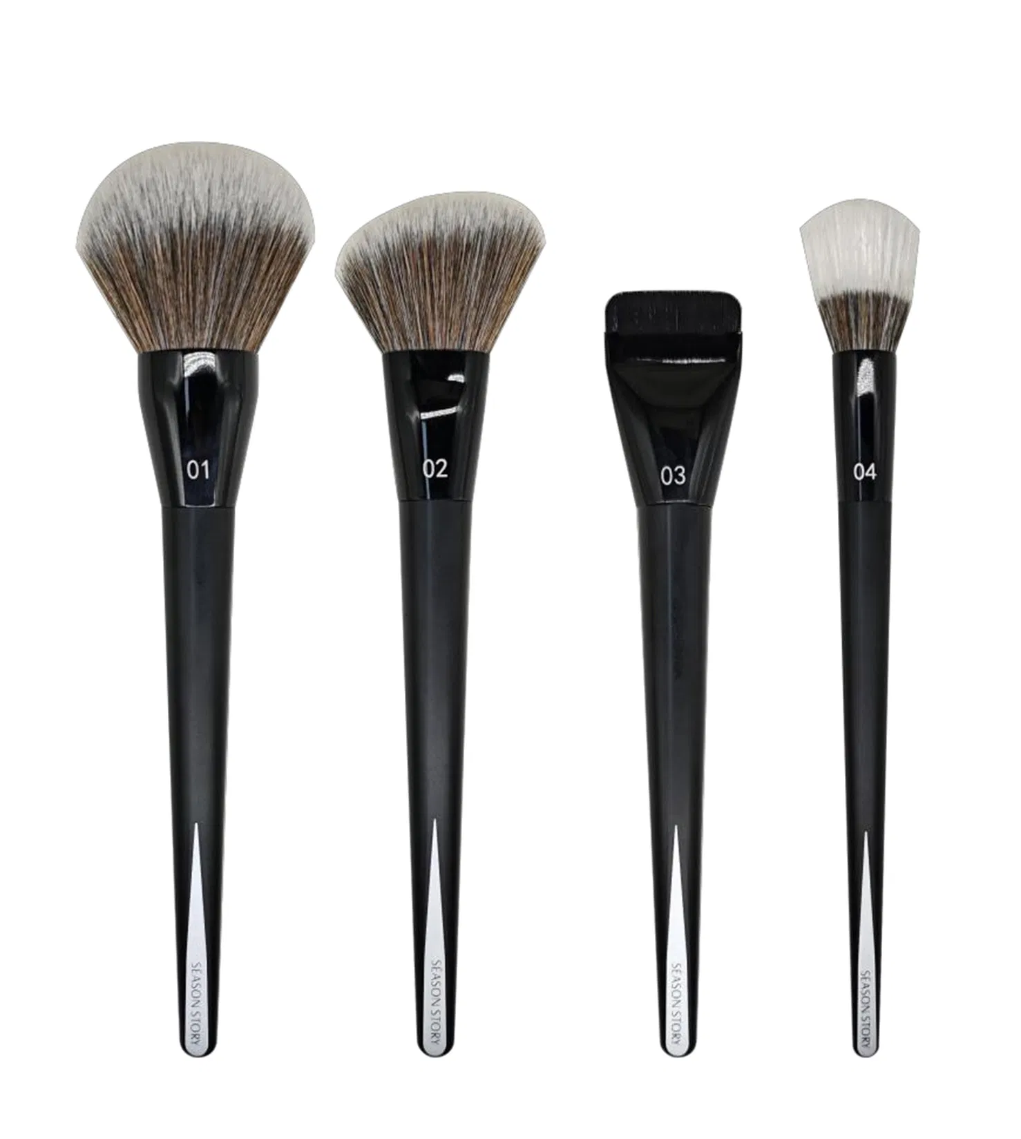 Luxurious Soft Bristle Makeup Brush Set for Flawless Application
