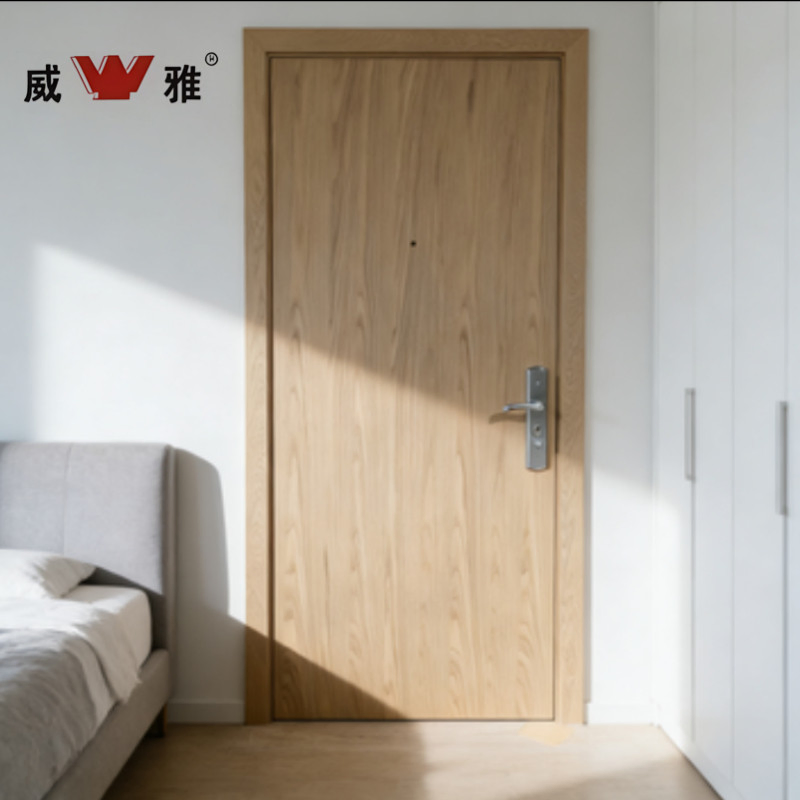 Premium Solid Wood Core with Advanced Fire Retardant Treatment Interior Passage Wooden Door