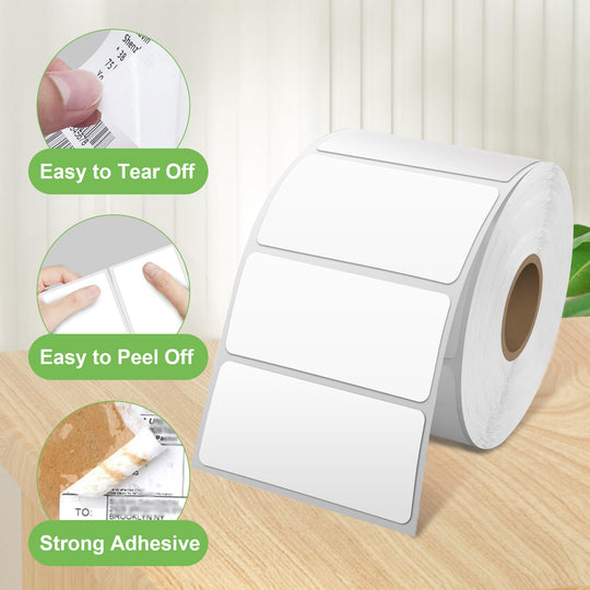 Waterproof Oilproof Scratchproof Direct Thermal Roll Barcode Labels