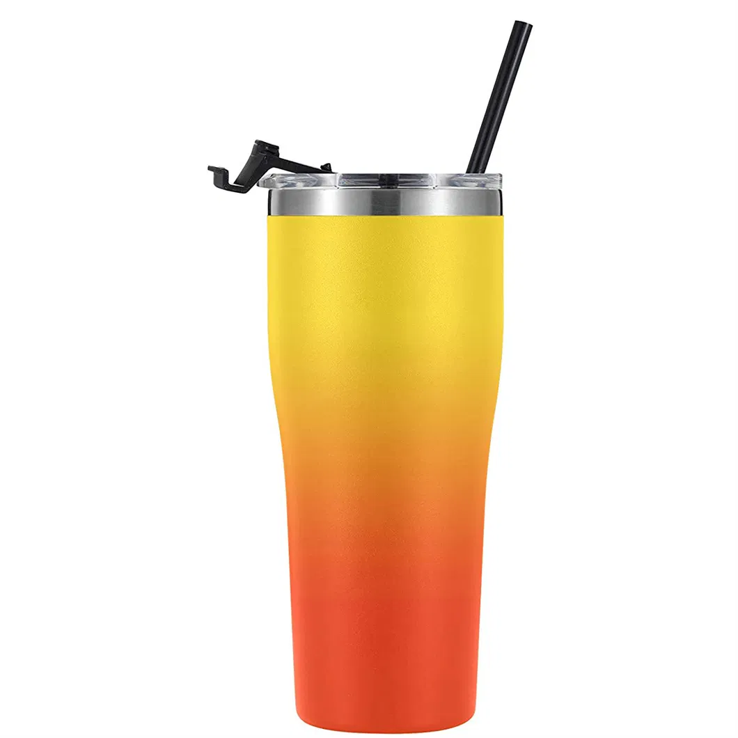 Double Walled Stainless Steel Cup Vacuum Insulated Travel Coffee Mug Thermos Tumbler