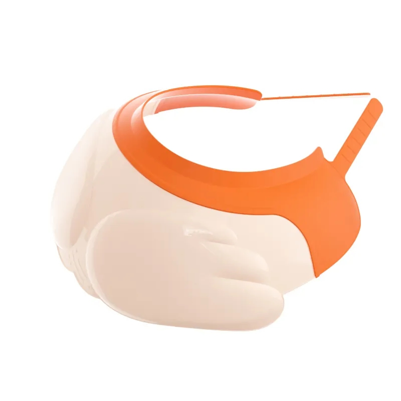 Factory Supply Adjustable Soft Protect Eyes Ears Baby Shower Cap