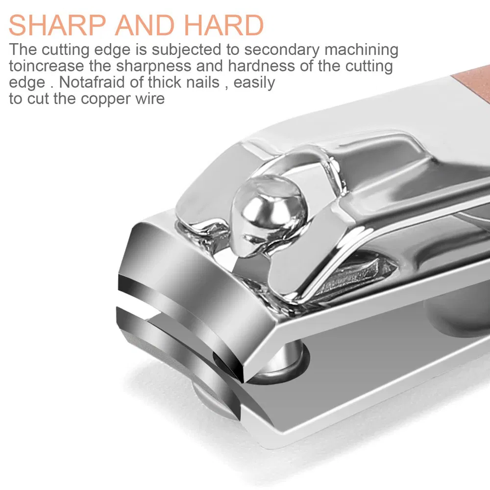 12 Pieces Stainless Steel Nail Care Manicure Kit