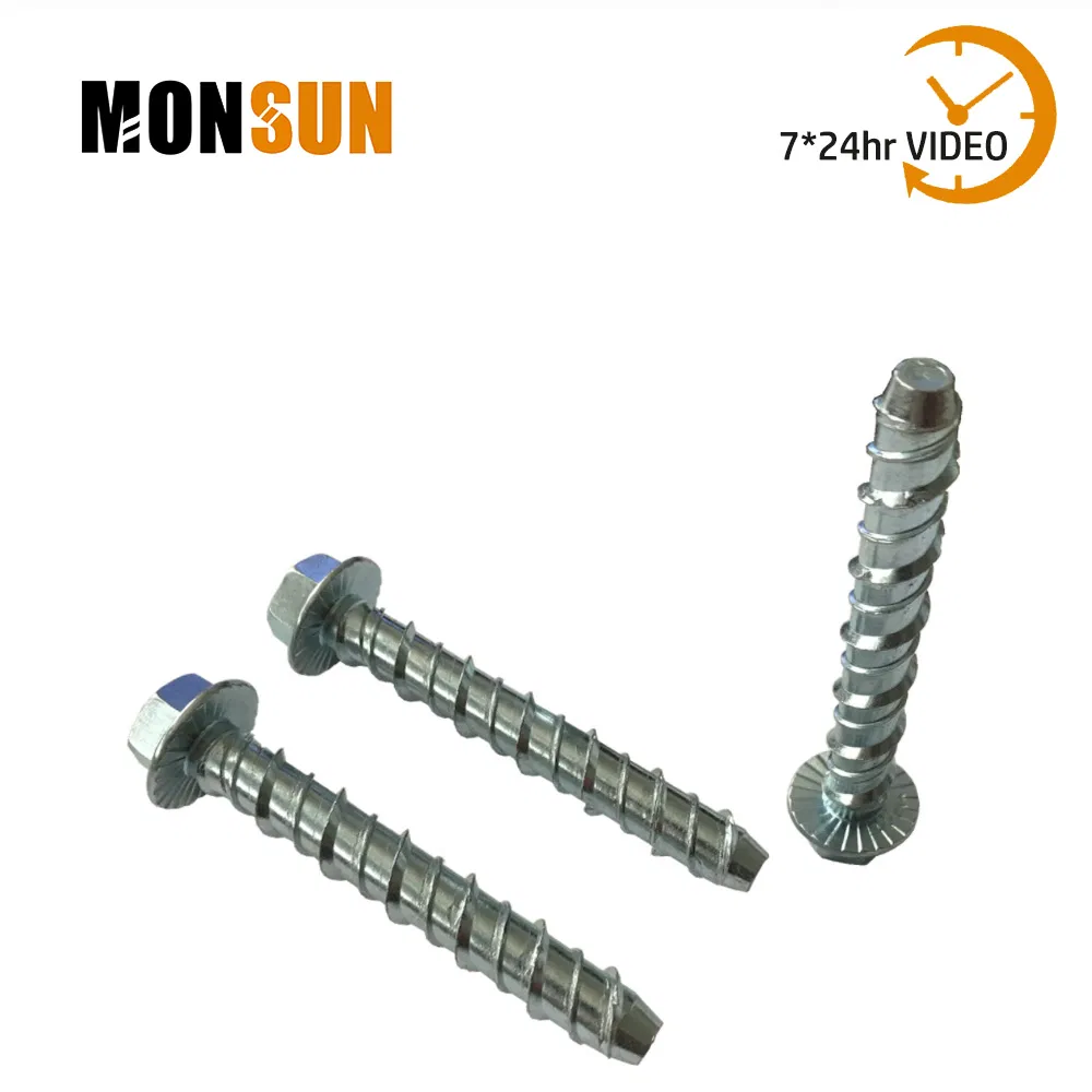 Анкерный болт с шестигранной головкой для бетона