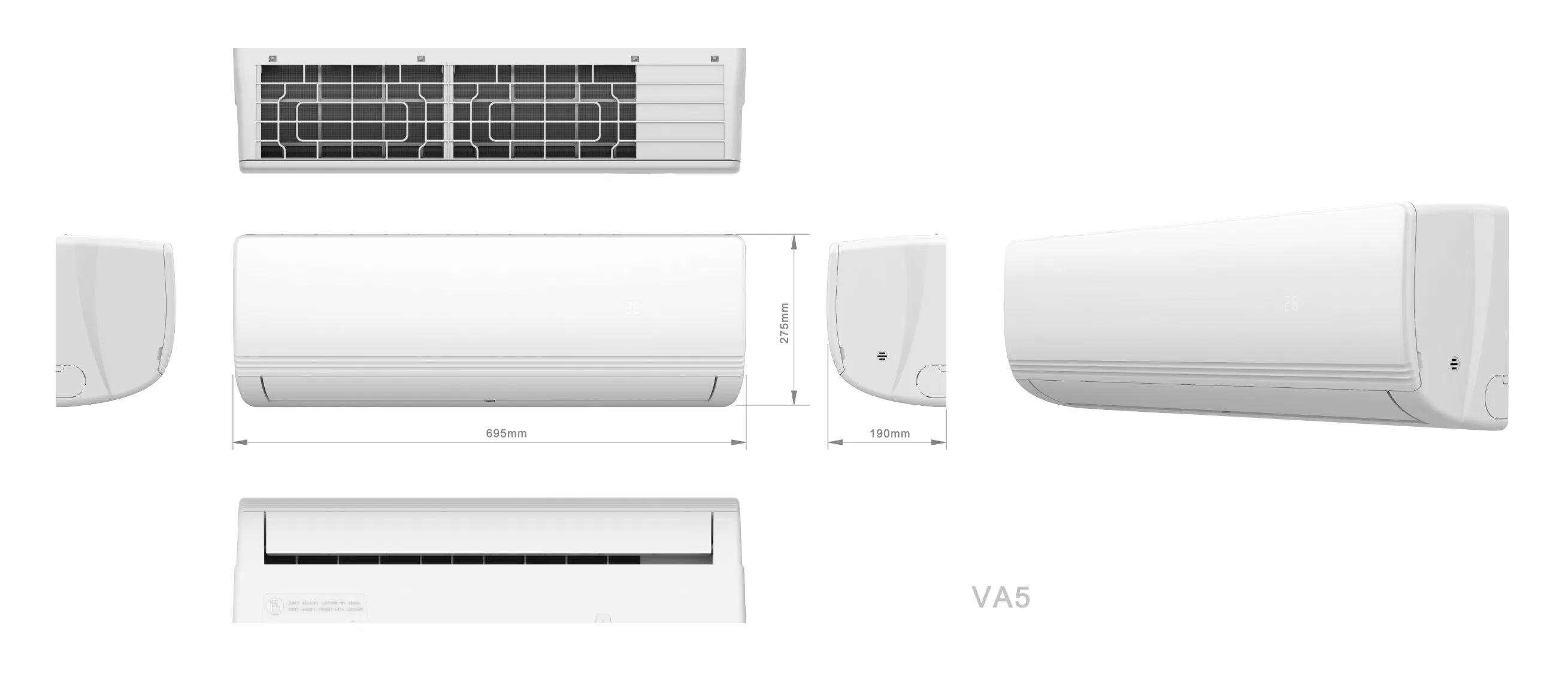 Amaz Brand Inverter 12000 18000 BTU Heating and Cooling Air Conditioners Split Air Conditioner AC Mini Split Unit