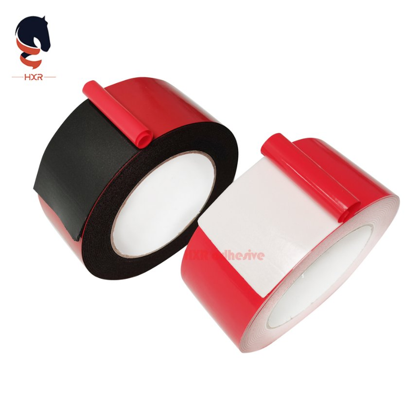 High Density Strong Adhesive Double Sided PE Foam Tape for Mounting Glazing
