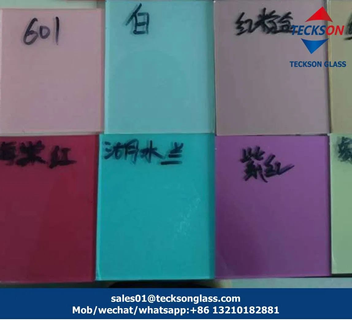 3-12mm Black Lacquered Glass with High Quality for Building Glass