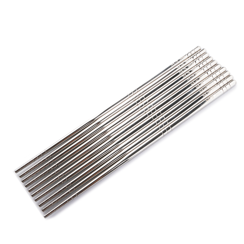 Elegant Custom Korean Hollow Titanium Chopsticks for Dining