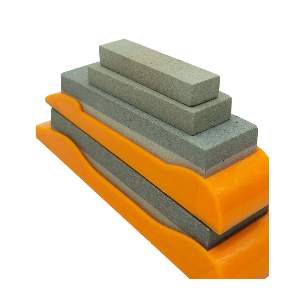 Double Face Aluminium Oxide Whetstone Knife Sharpening Stone