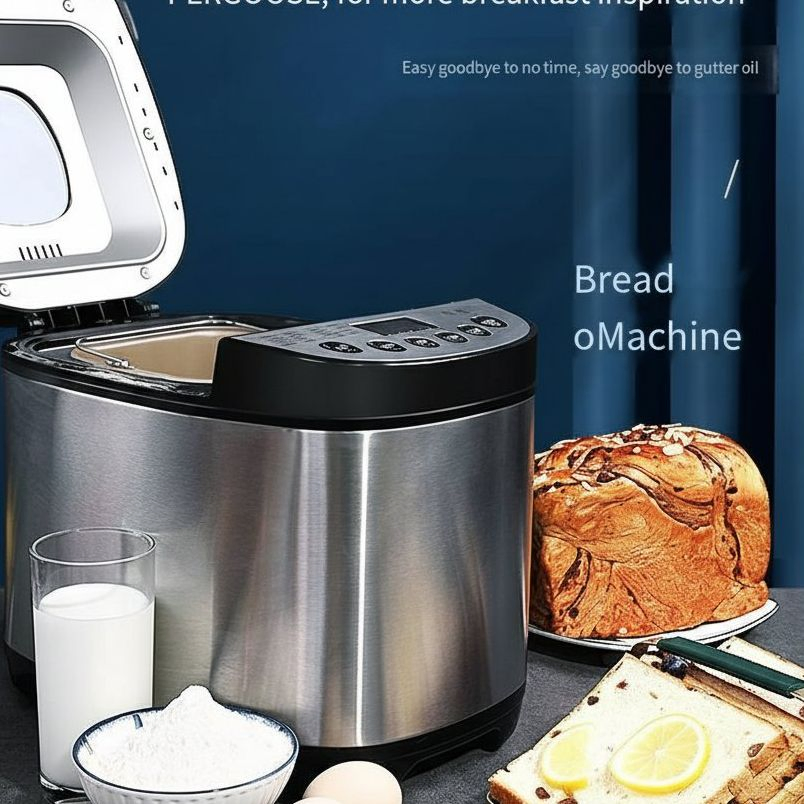 220-240V 50Hz 800W Stainless Steel Bread Maker Bread Machine Home Maker