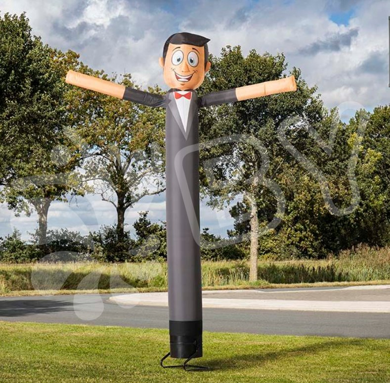 Custom Inflatable Advertising Groom and Bride Sky Dancer Giant Inflatable Wedding Couple Air Dancer for Decoration