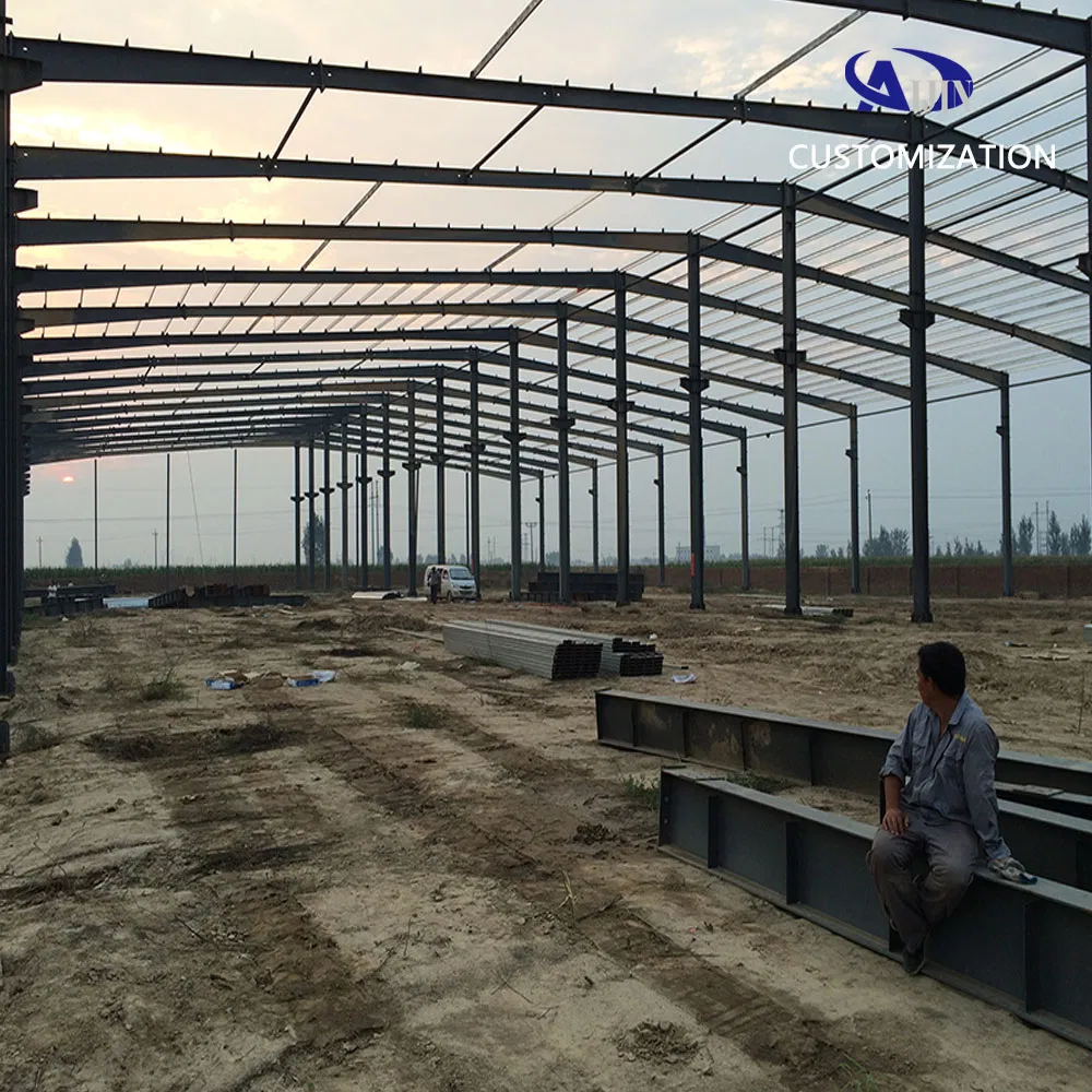 Cost-Effective Q235B Steel Column Warehouse with 50 Years Lifespan