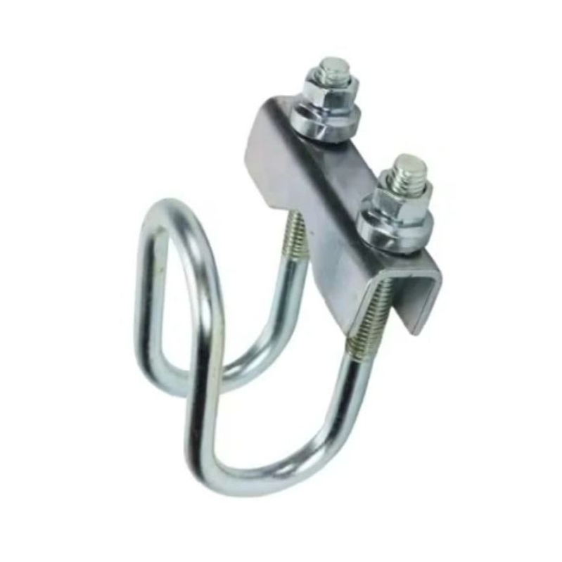 Quick Bracing Clamp Double U-Bolt Pipe Hanger for Fire Protection System Fire Sprinkler System Pipe Supports Metal FM UL Approved