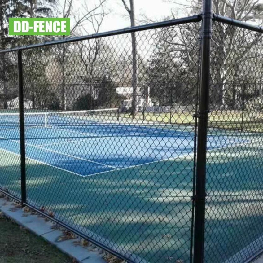 ASTM F1664-08 Standard High Quality PVC Coated Chain Link Netting Fencing Sports Fence