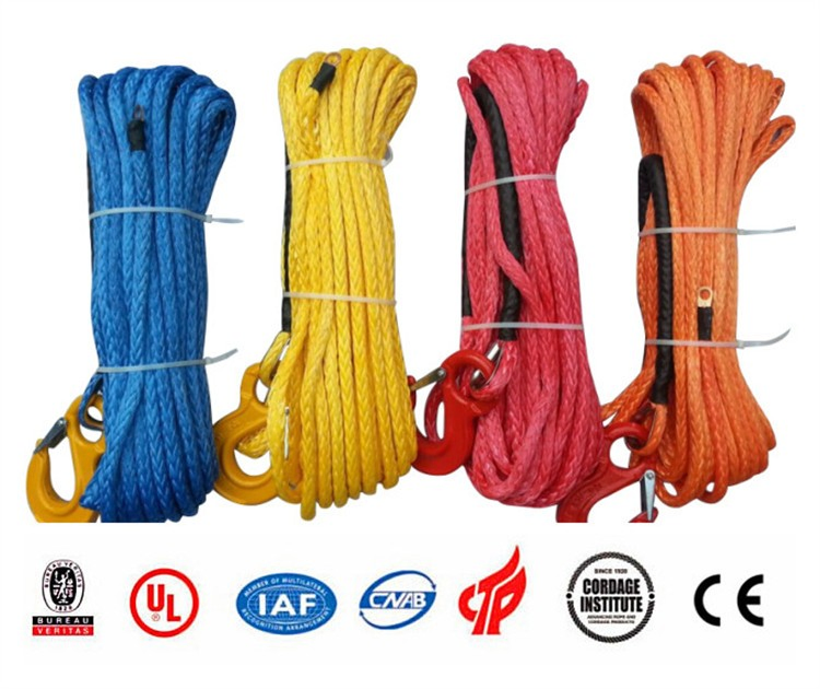 Braided Synthetic Winch Rope UHMWPE